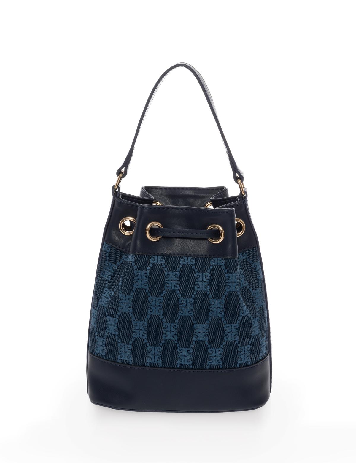 Denim Büzgülü Çanta - 50279144002