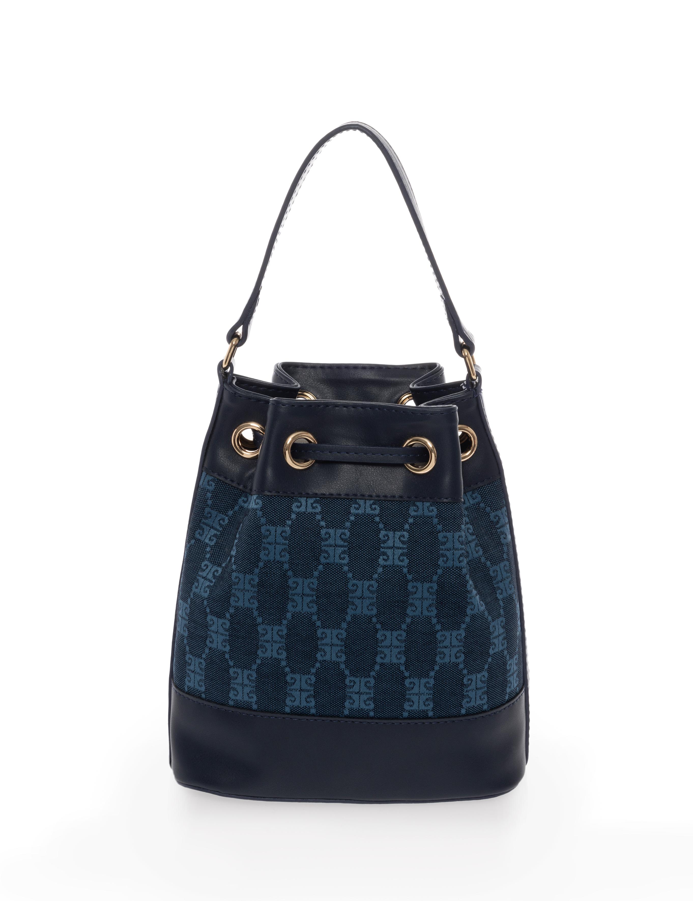 Denim Büzgülü Çanta