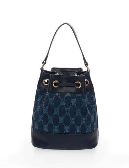 Denim Büzgülü Çanta - 50279144002