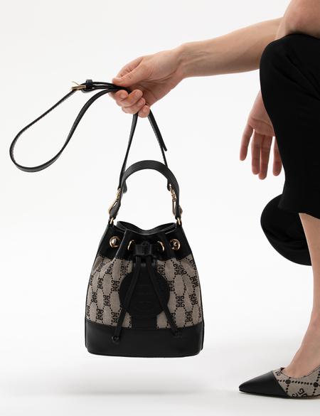 Taş Büzgülü Çanta - 50279144003