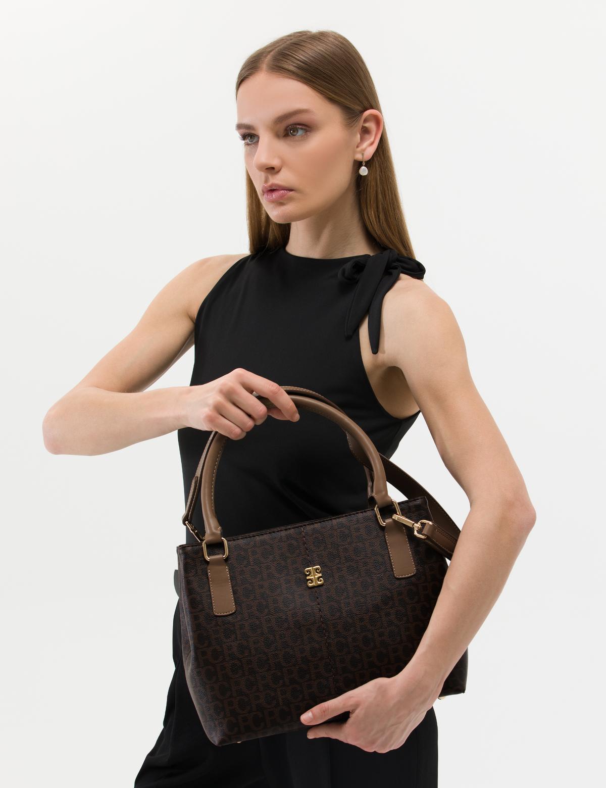 Kahverengi Kol Çantası