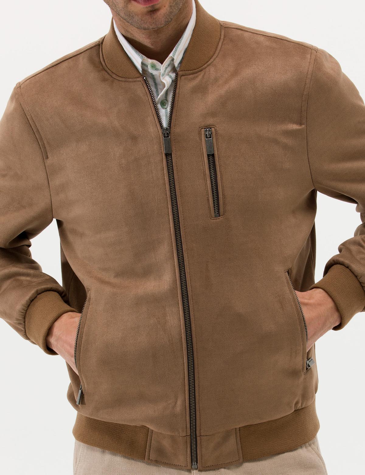 Vizon Deri Ceket - 50275754012