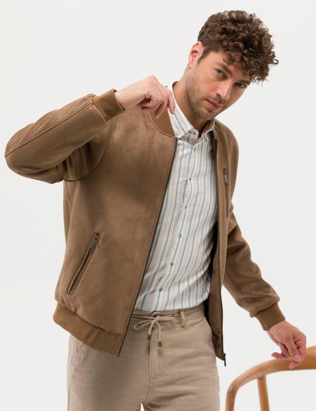 Vizon Deri Ceket - 50275754012