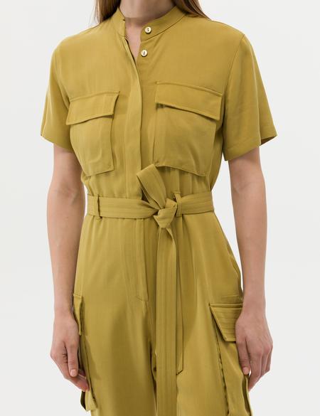 Yeşil Dokuma Tulum - 50262645043