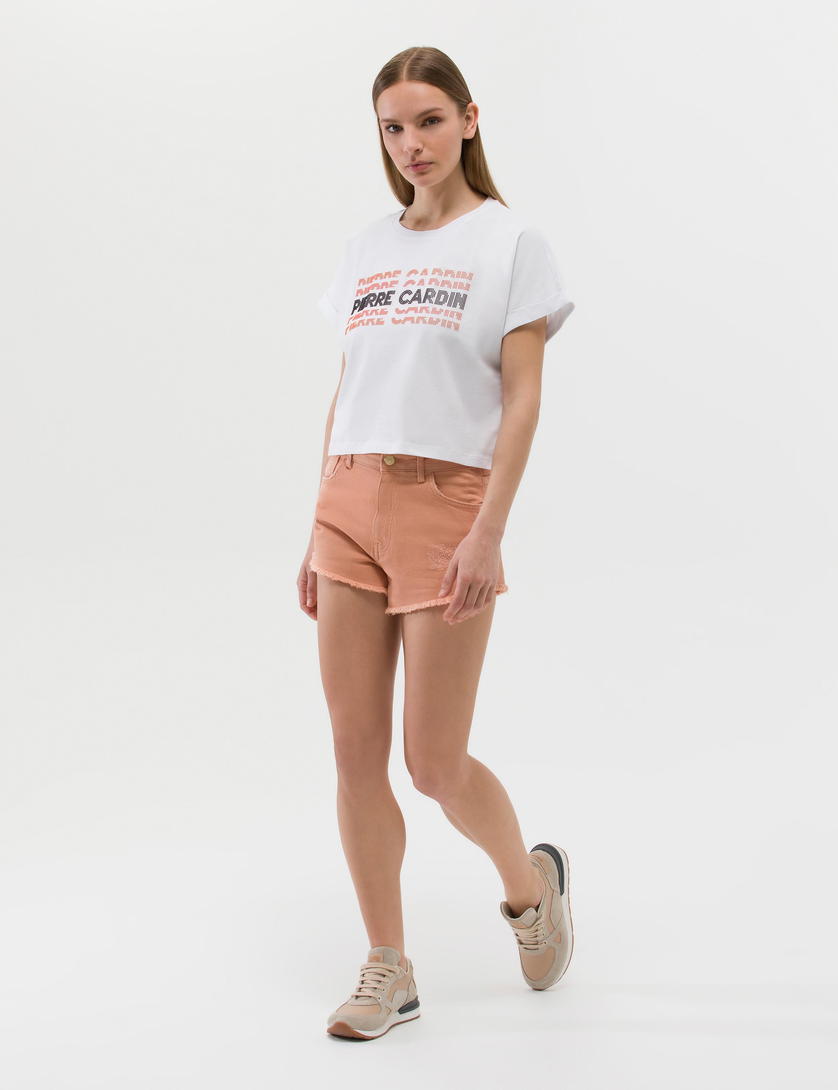 Camel Rahat Kesim Jean Bermuda Şort