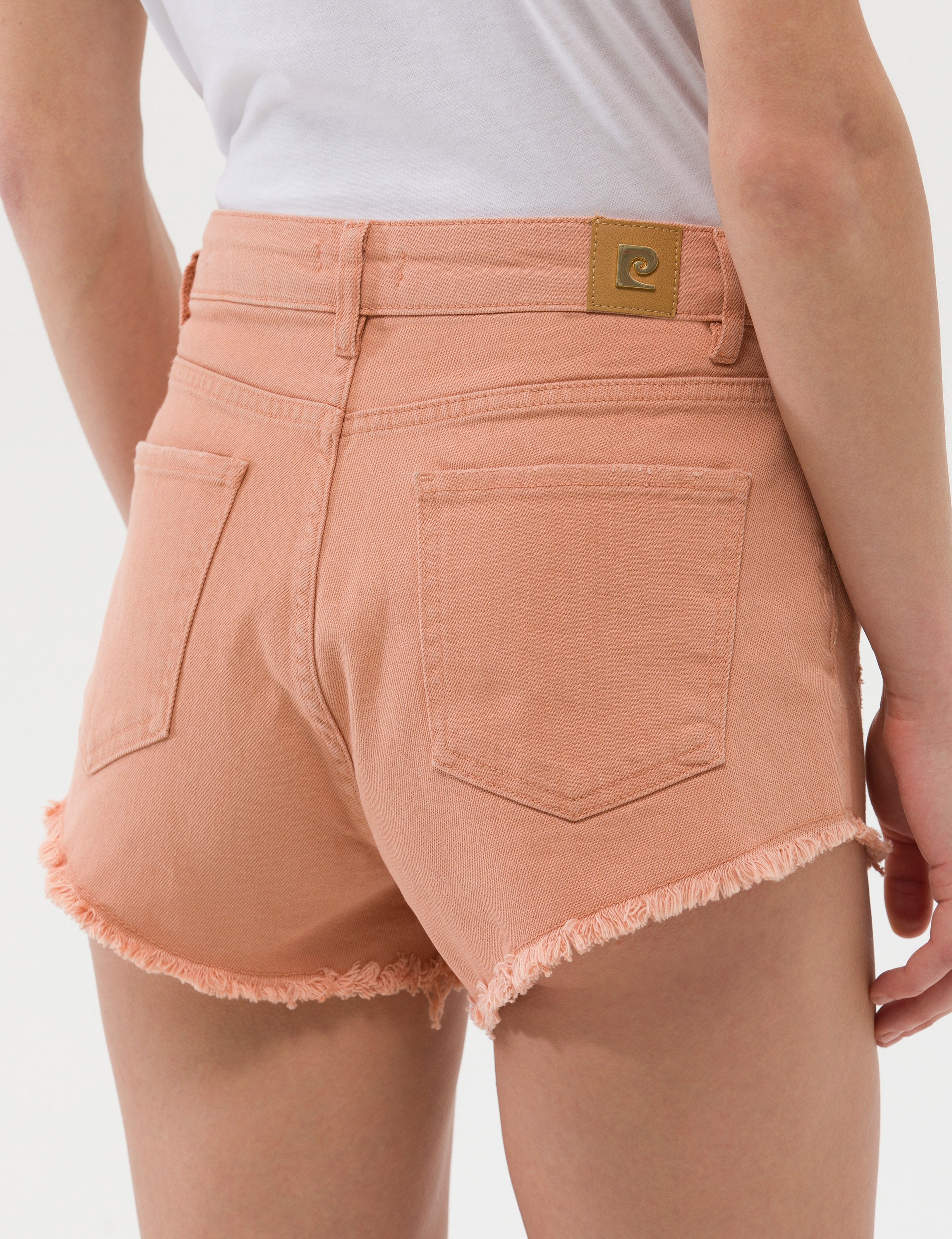 Camel Rahat Kesim Jean Bermuda Şort