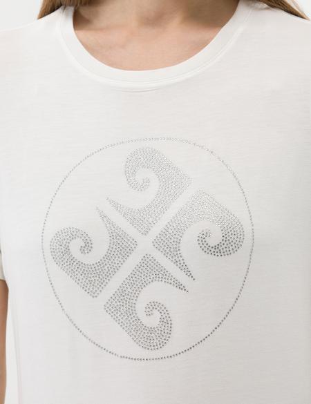 Ekru Comfort Fit Tişört - 50263400003