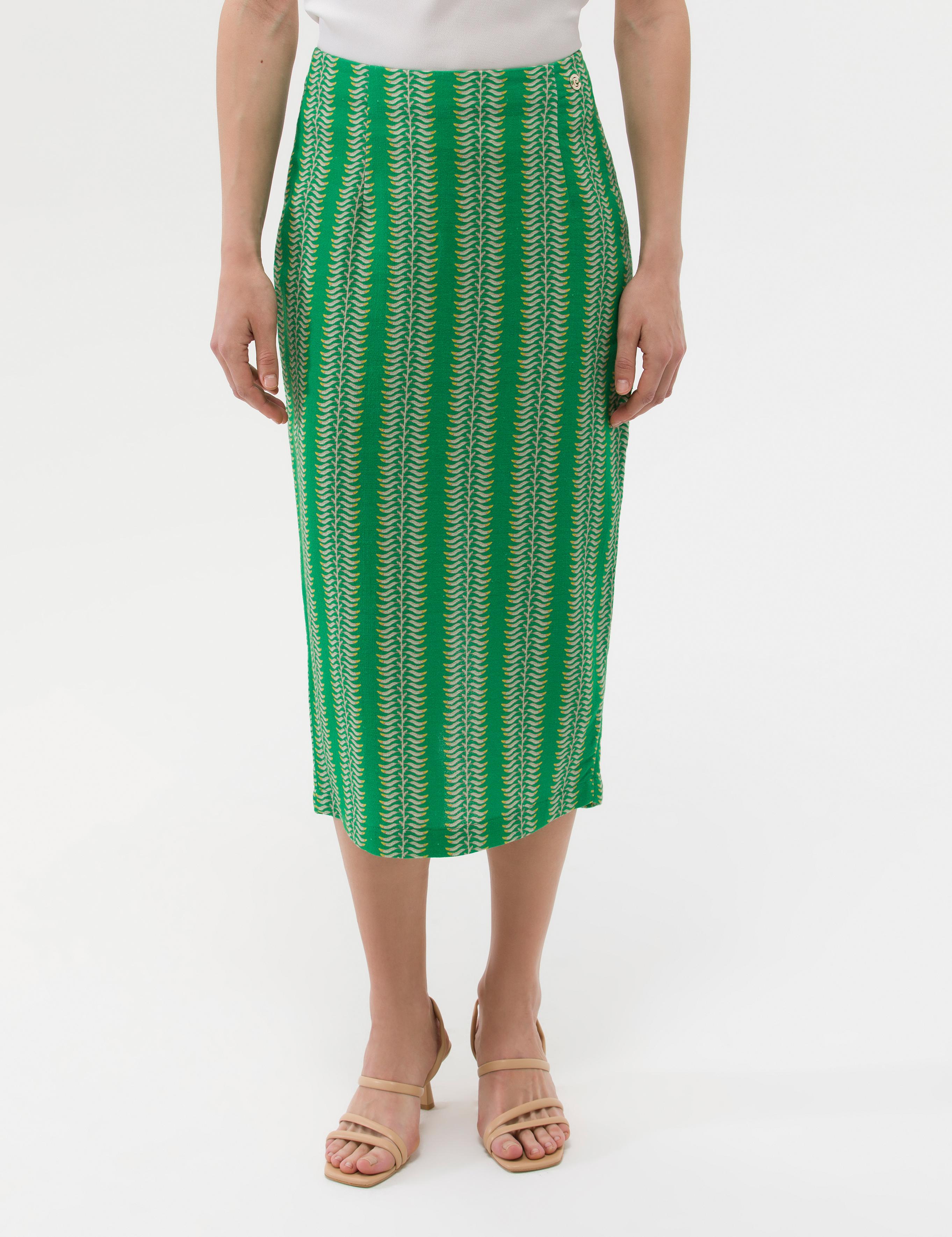 Zümrüt Regular Dokuma Etek