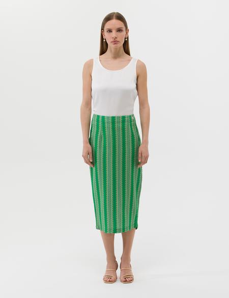 Zümrüt Regular Dokuma Etek - 50268486001