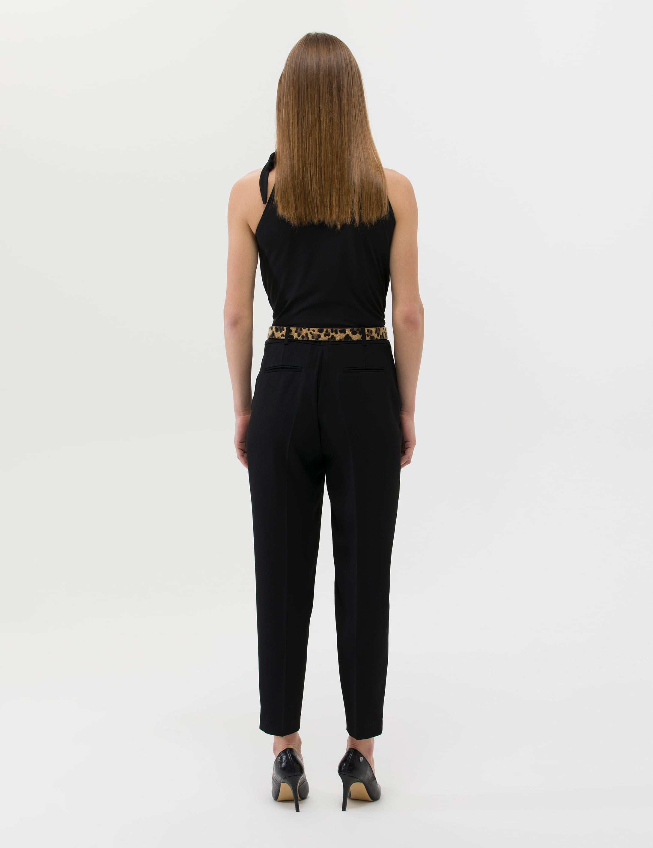 Pierre Cardin Siyah Kumaş Pantolon görsel 4
