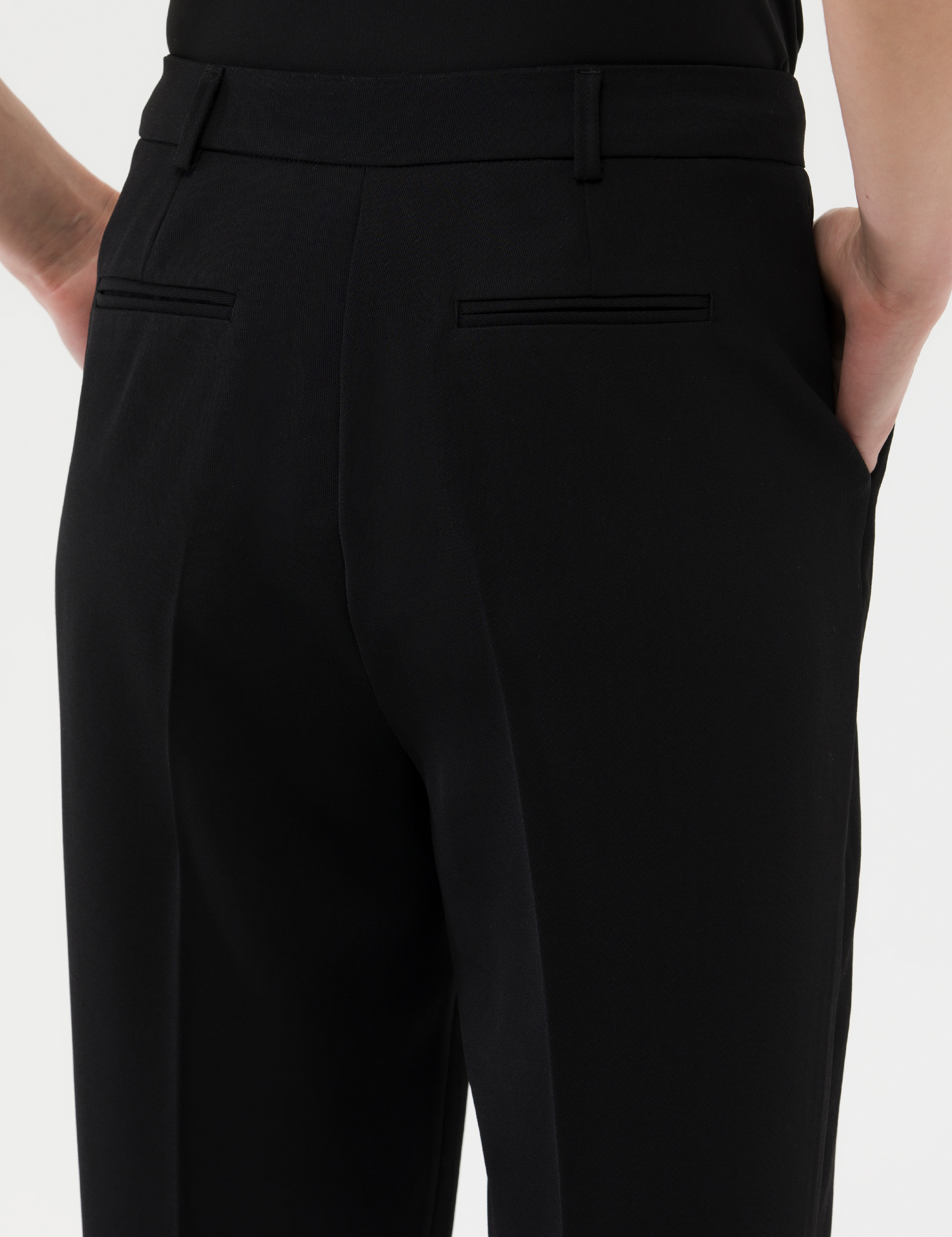 Pierre Cardin Siyah Kumaş Pantolon görsel 7
