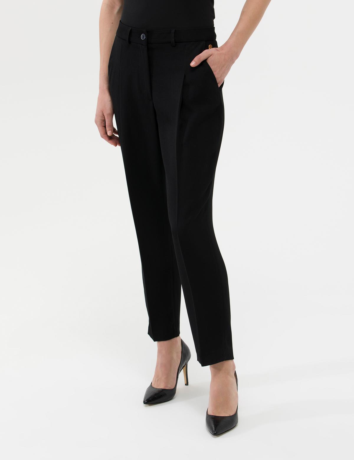 Siyah Kumaş Pantolon - 50269307001