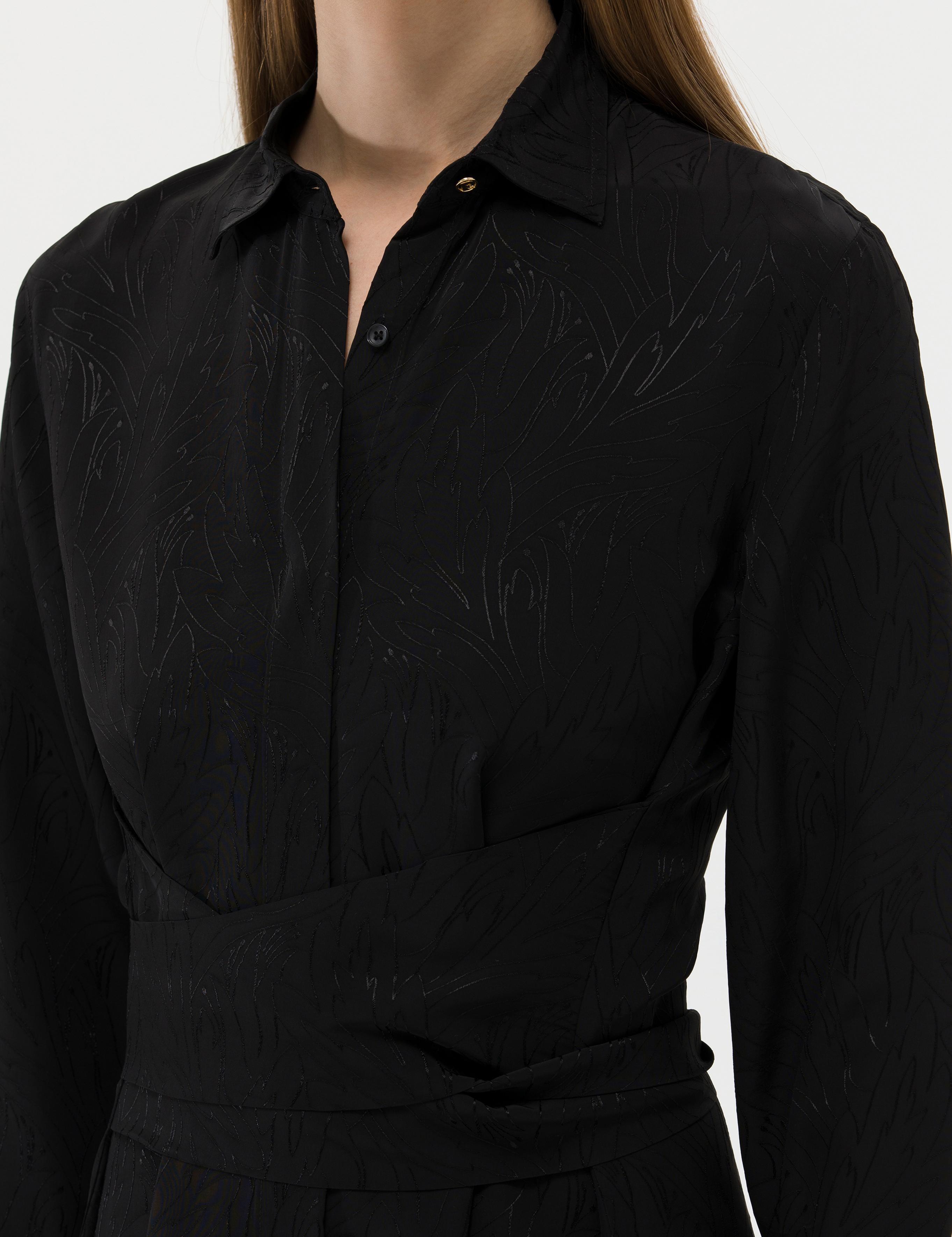 Siyah Uzunkollu Elbise