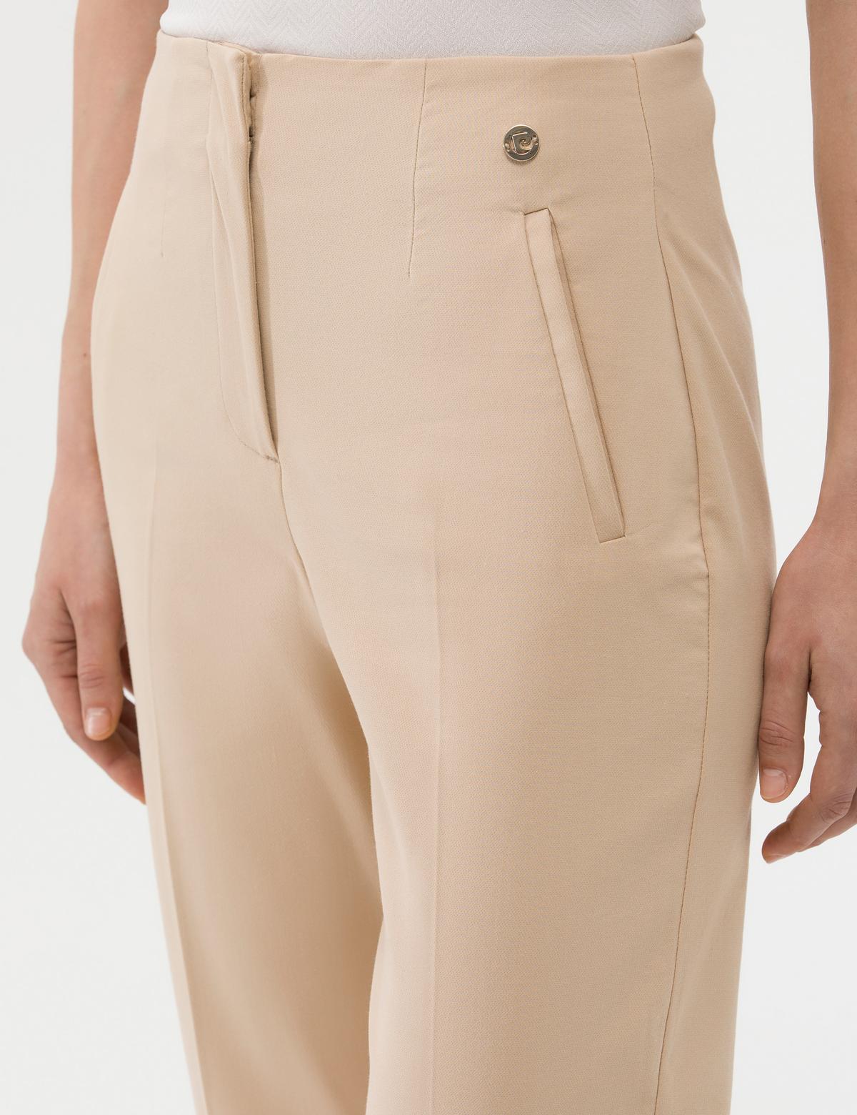 Bej Havuç Fit Kumaş Pantolon - 50269321006