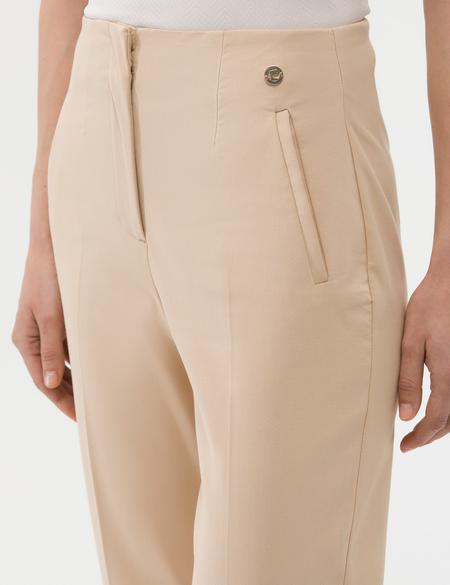 Bej Havuç Fit Kumaş Pantolon - 50269321006