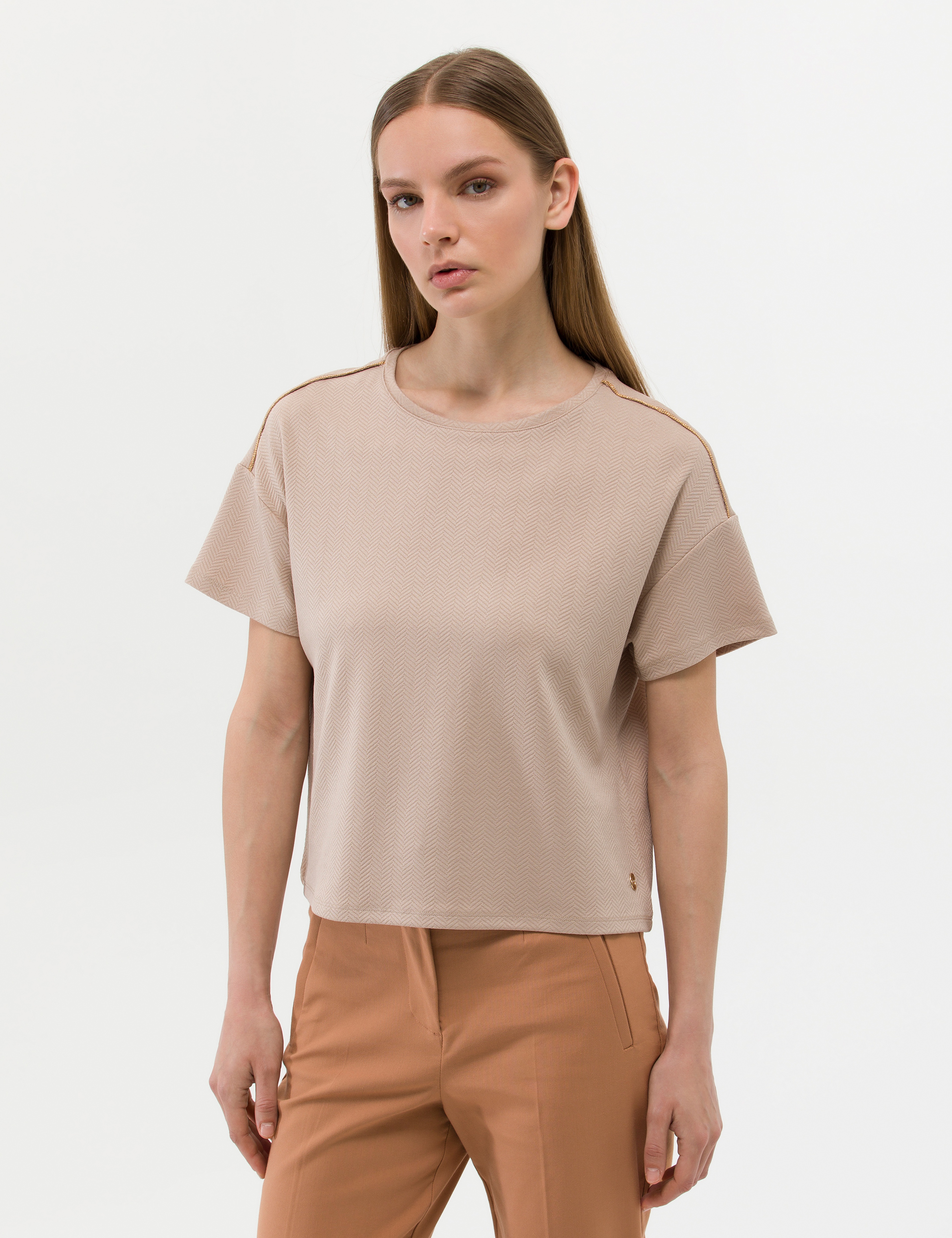 Kum Regular Fit Tişört - Image 1