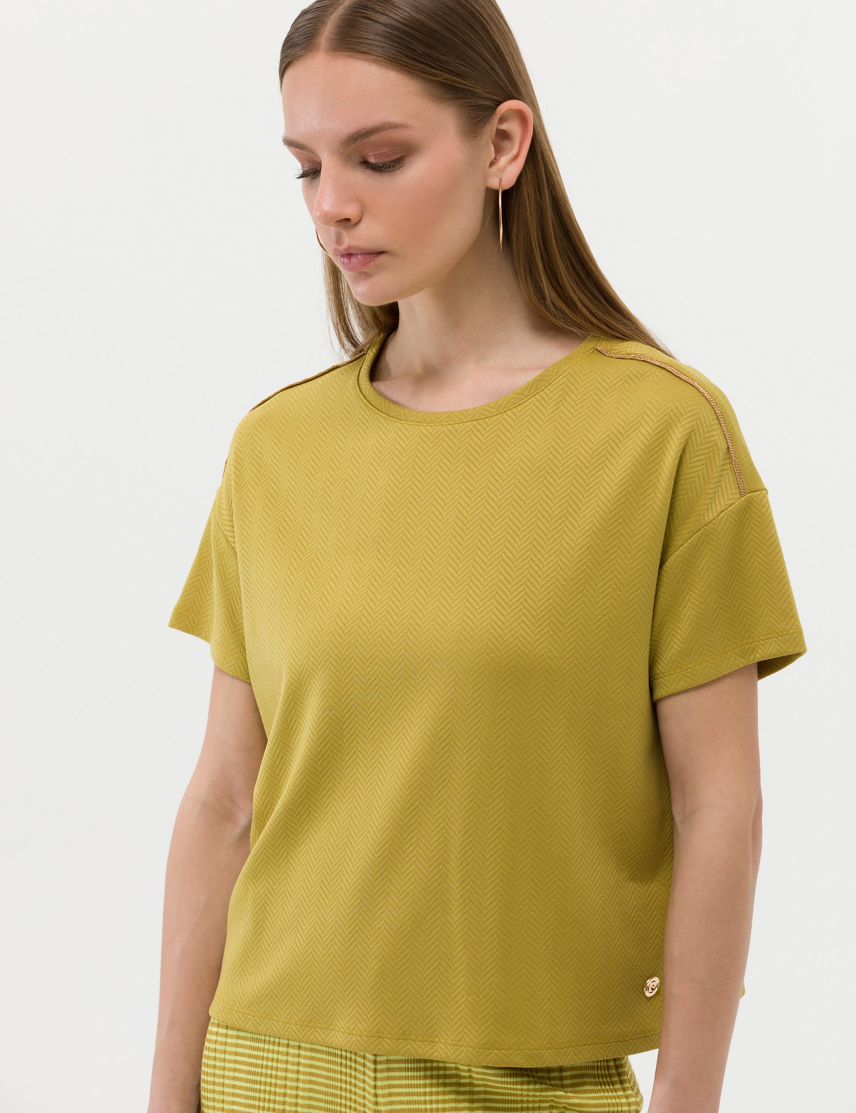 Yeşil Regular Fit Tişört