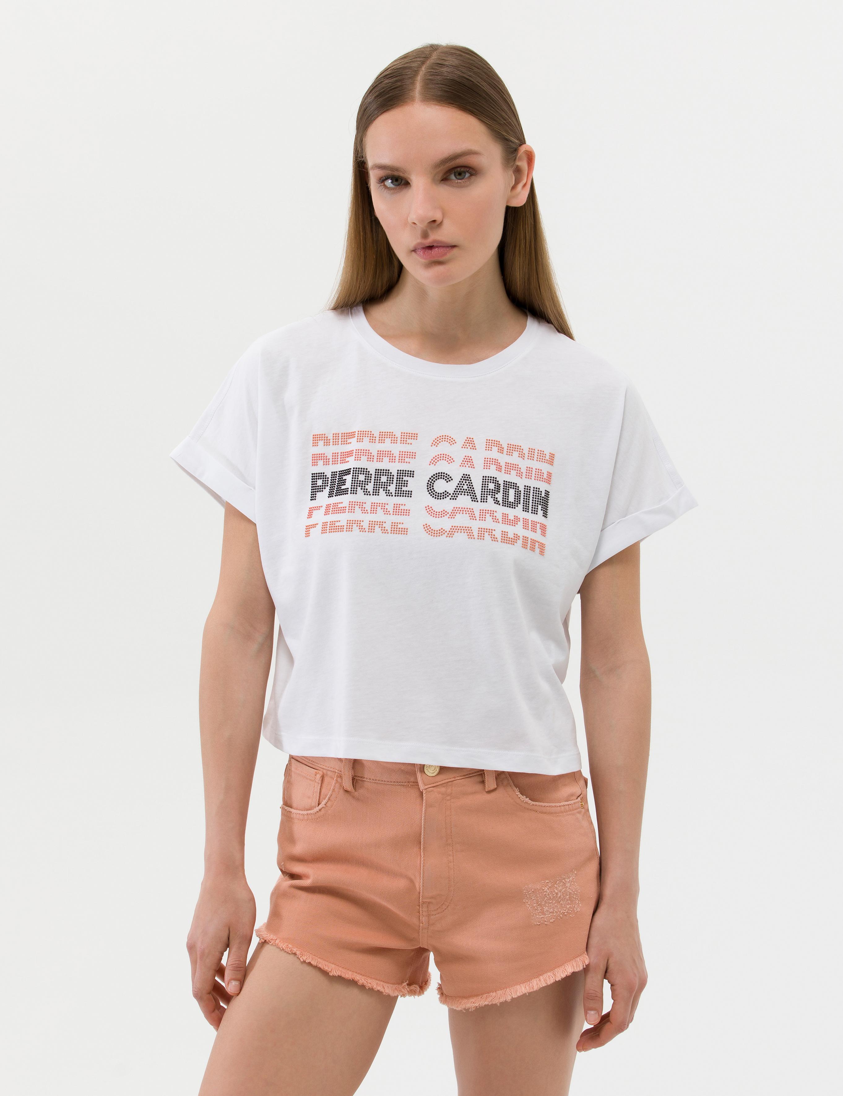 Beyaz Comfort Fit Tişört