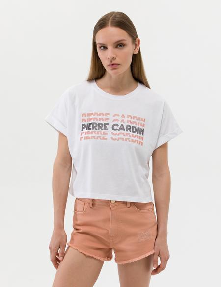 Beyaz Comfort Fit Tişört - 50269838001