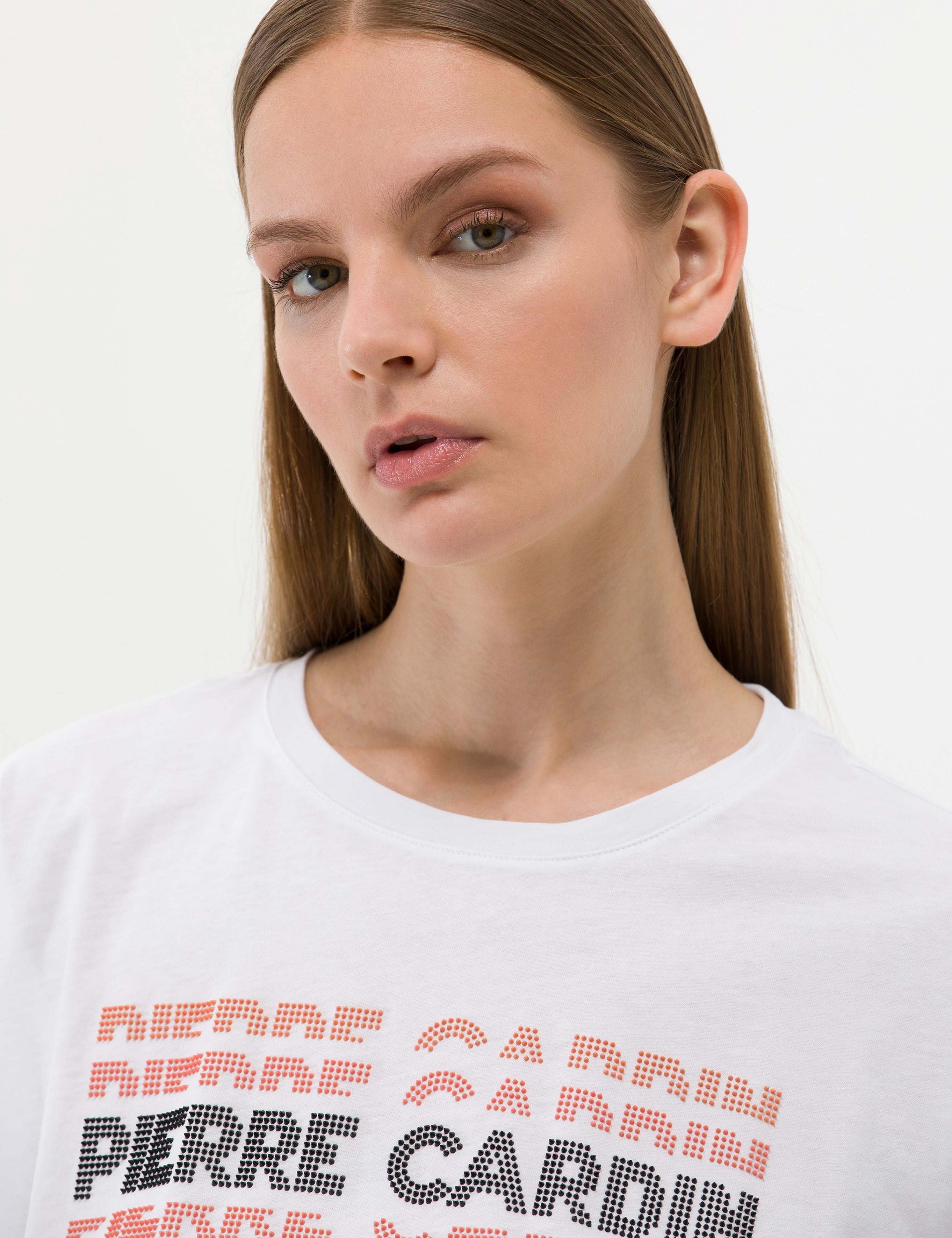 Beyaz Comfort Fit Tişört