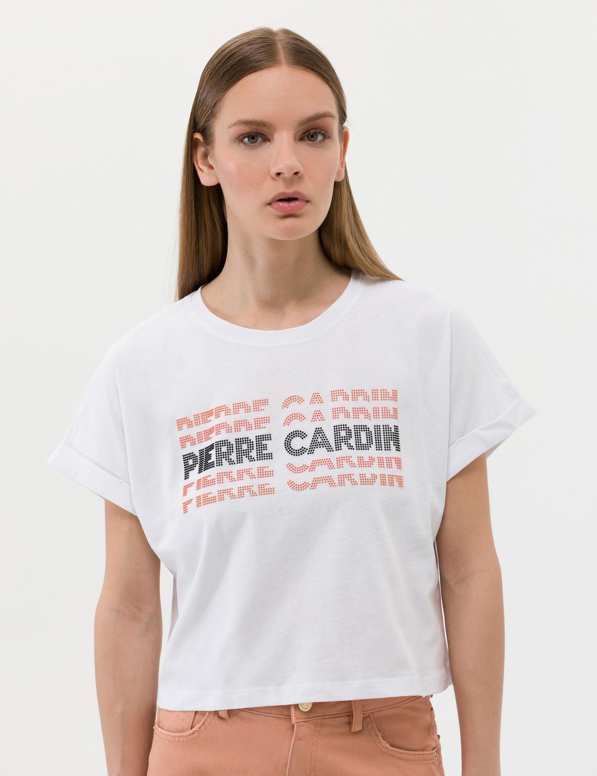 Beyaz Comfort Fit Tişört - 50269838001