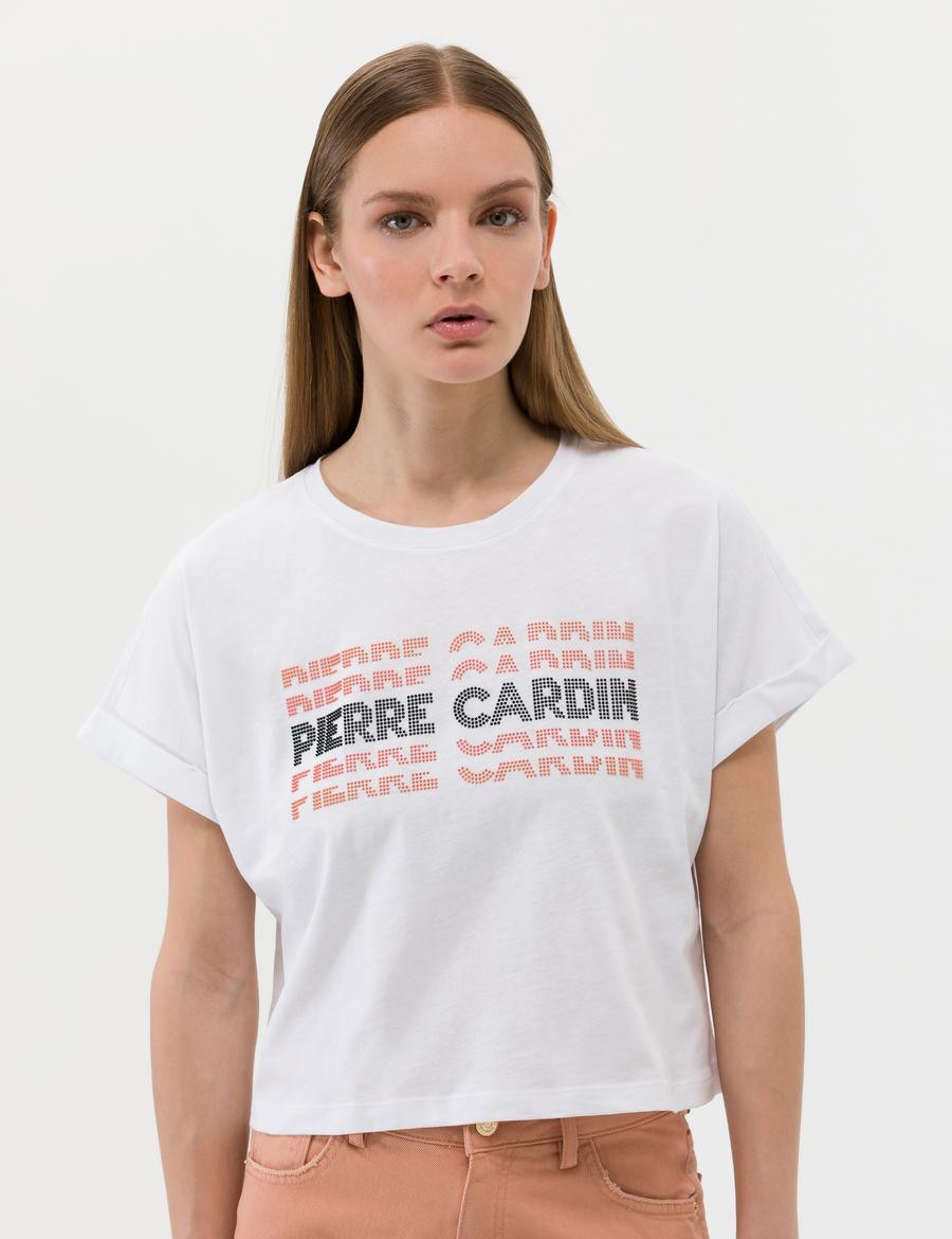 Beyaz Comfort Fit Tişört