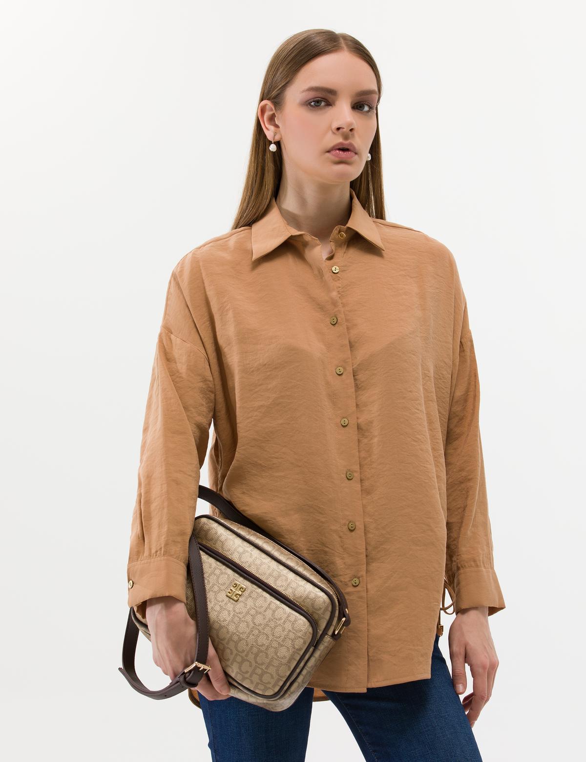 Sarı Çapraz Çantası