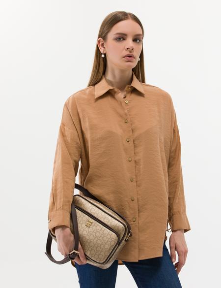 Sarı Çapraz Çantası - 50279200003