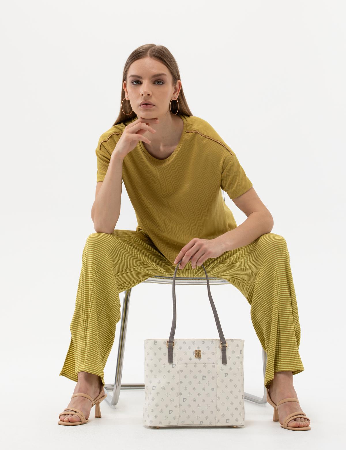 Beyaz Omuz Çantası