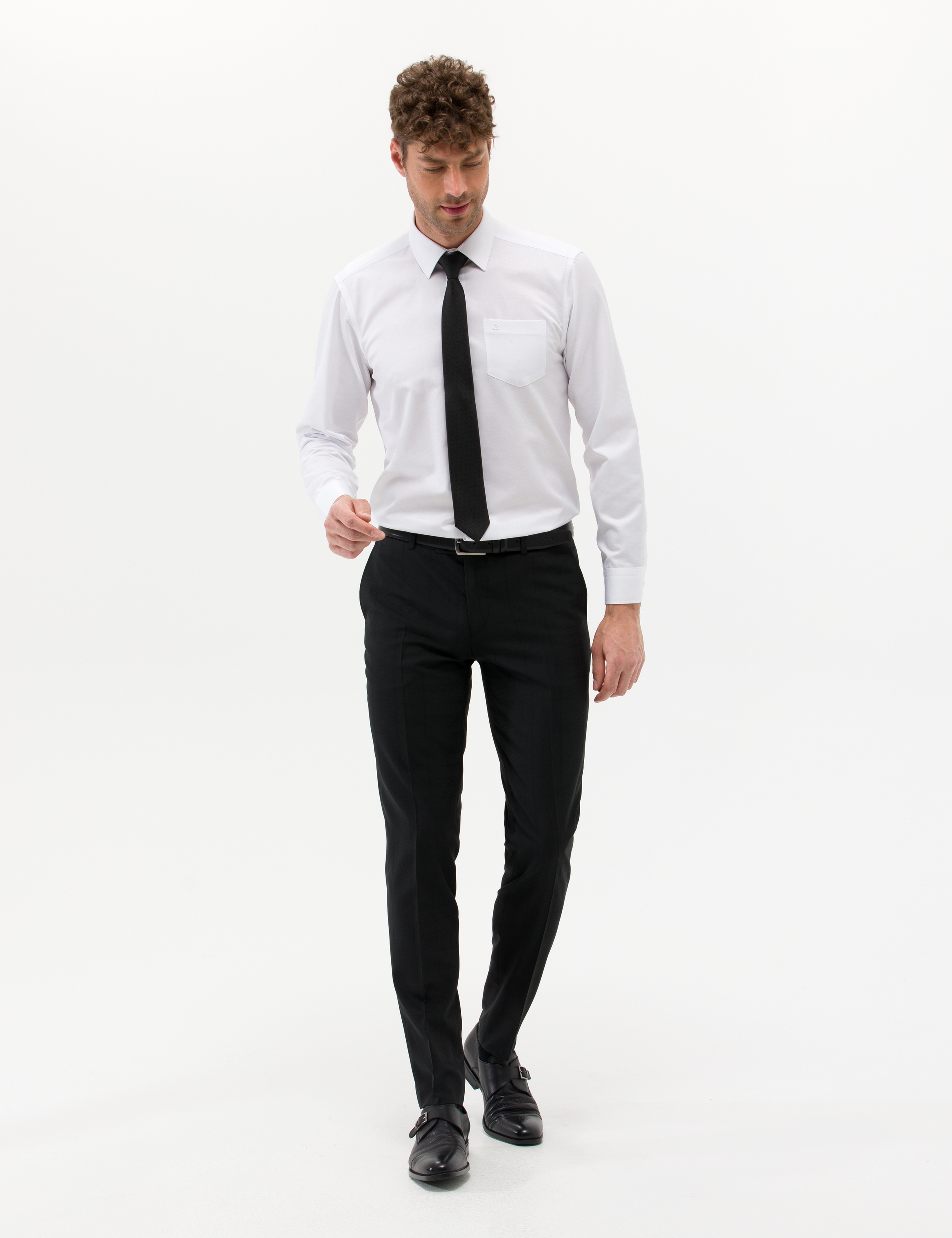 Beyaz Regular Fit Uzun Kollu Klasik Gömlek
