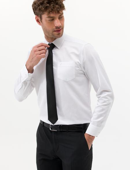 Beyaz Regular Fit Uzun Kollu Klasik Gömlek - 50268221001