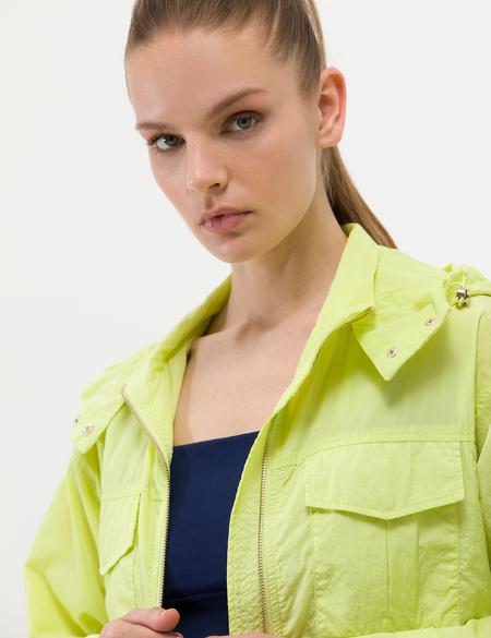 Yeşil Mevsimlik Mont - 50263117019