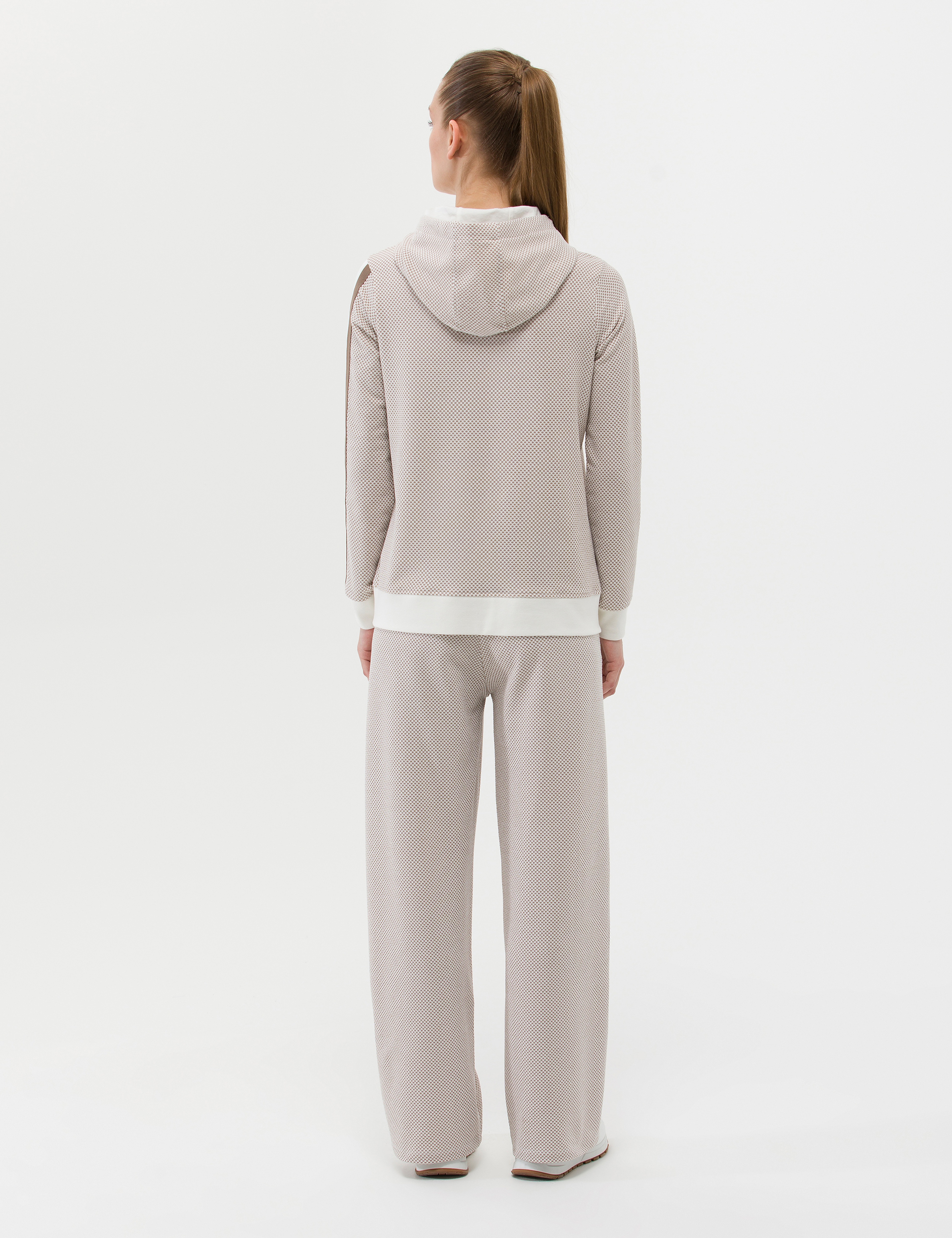 Krem Flare Fit Eşofman Altı - Image 4