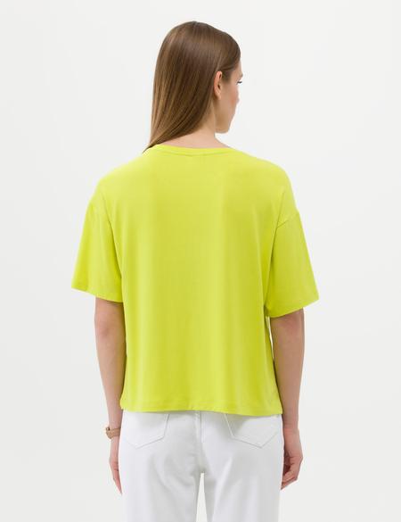 Yeşil Comfort Fit Tişört - 50263377017