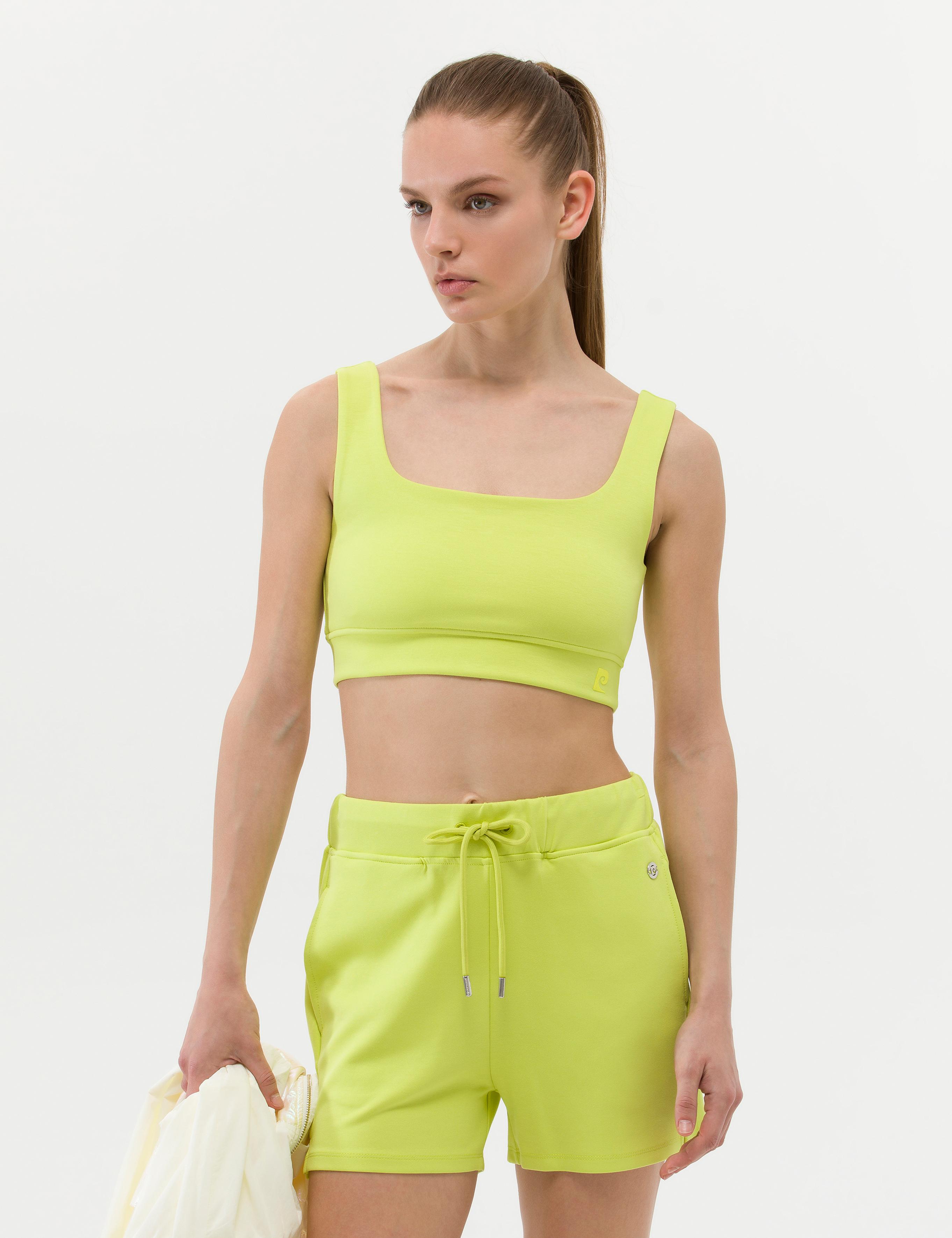 Yeşil Crop Büstiyer