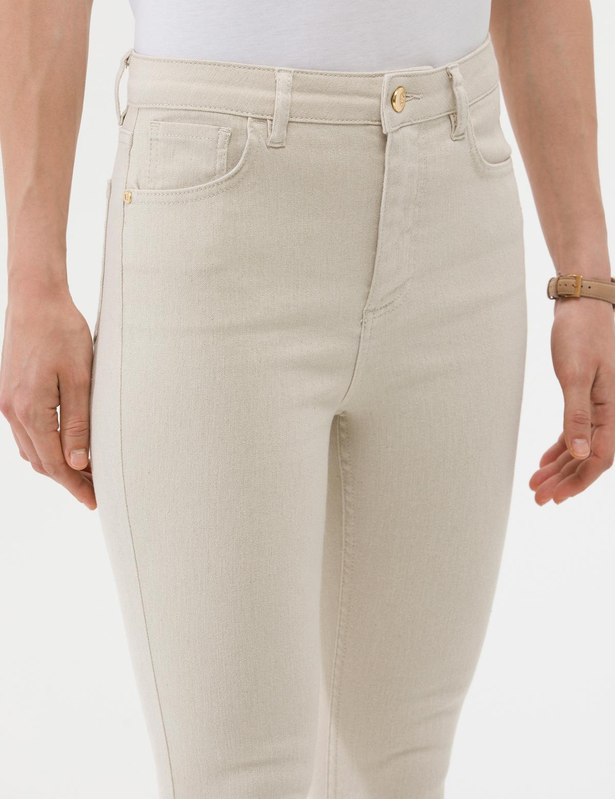 Bej Skinny Fit Jean Pantolon - 50273091003