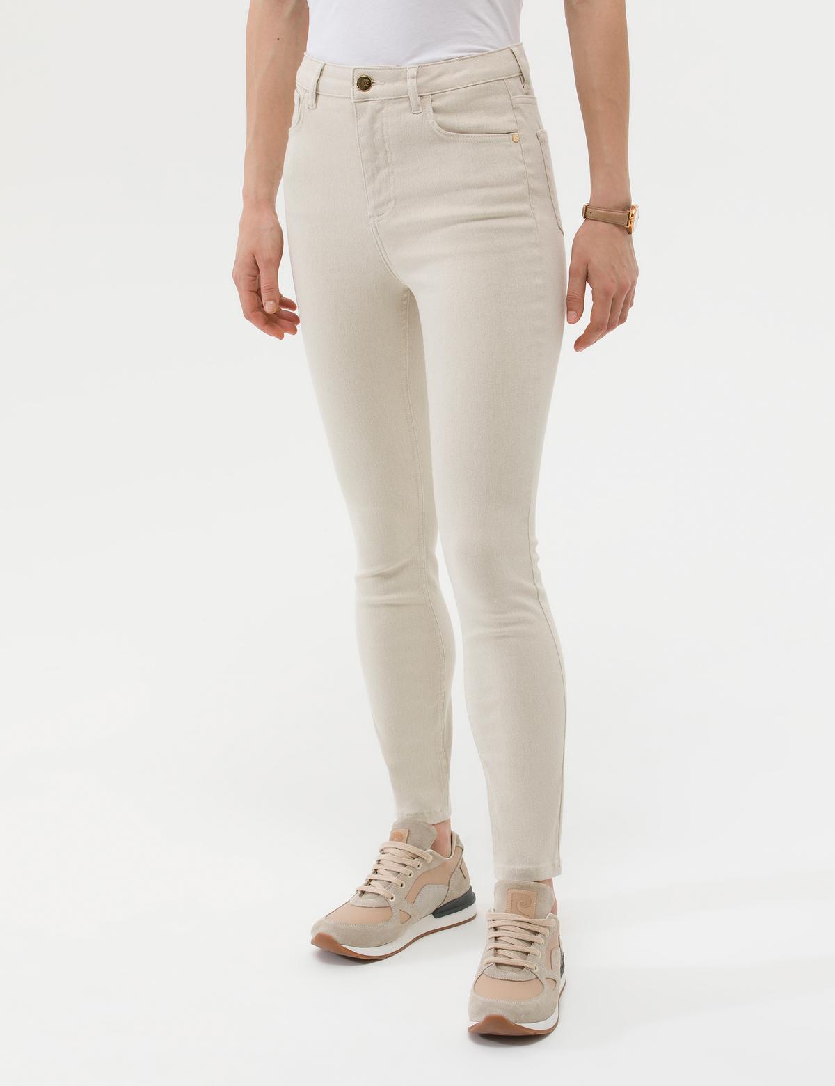 Bej Skinny Fit Jean Pantolon - 50273091003