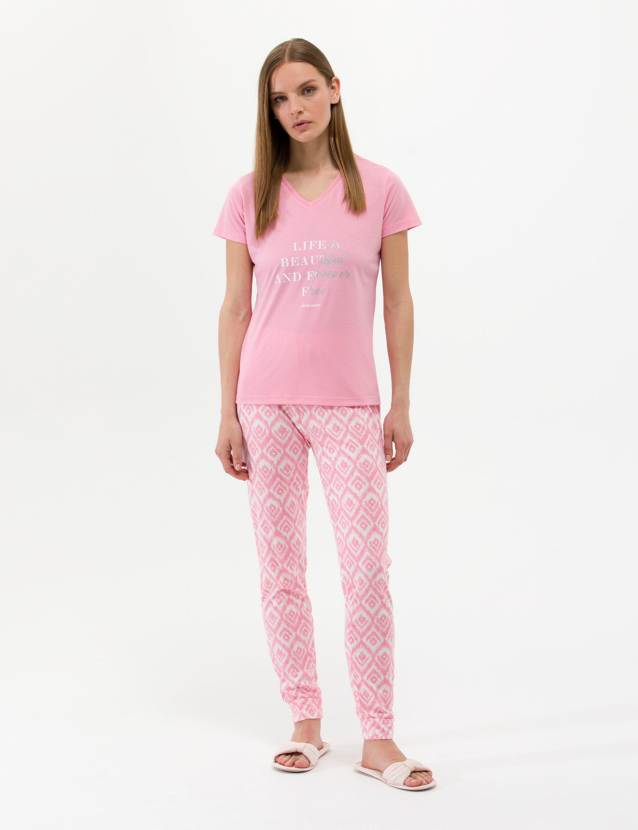 Pembe Pijama Takımı