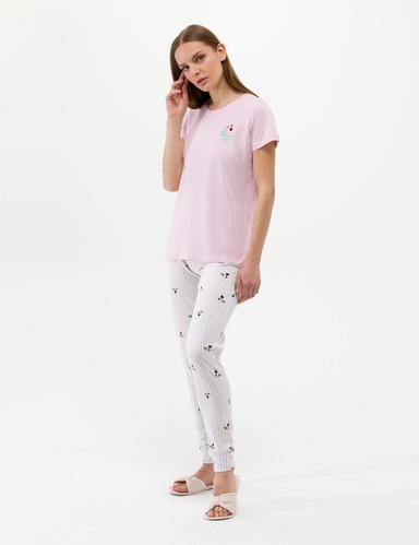 Pembe Pijama Takımı