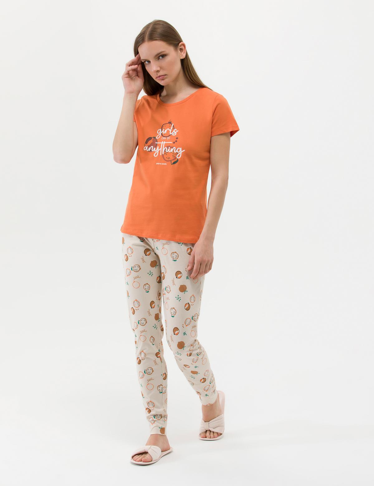 Turuncu Pijama Takımı