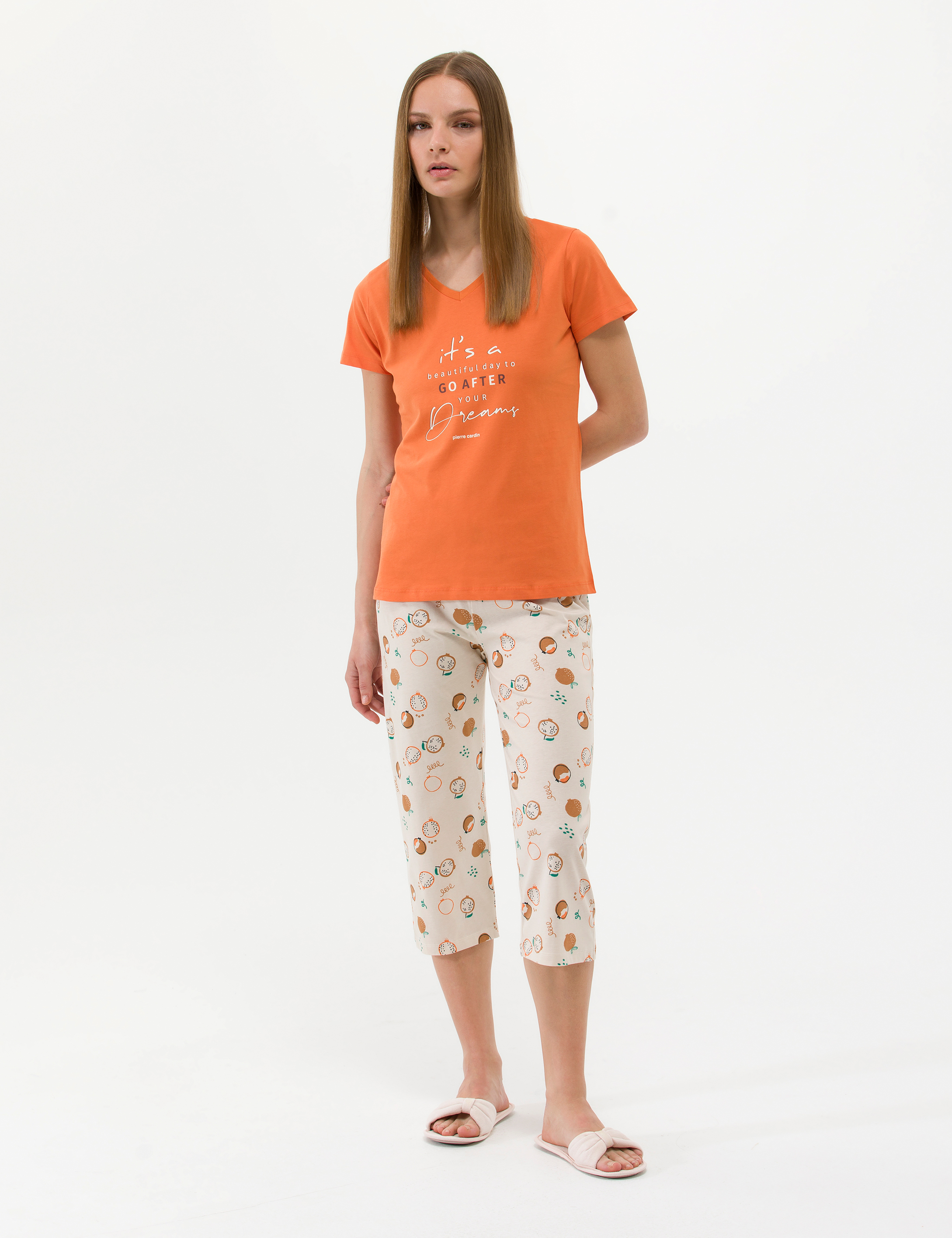 Turuncu Pijama Takımı - Image 4