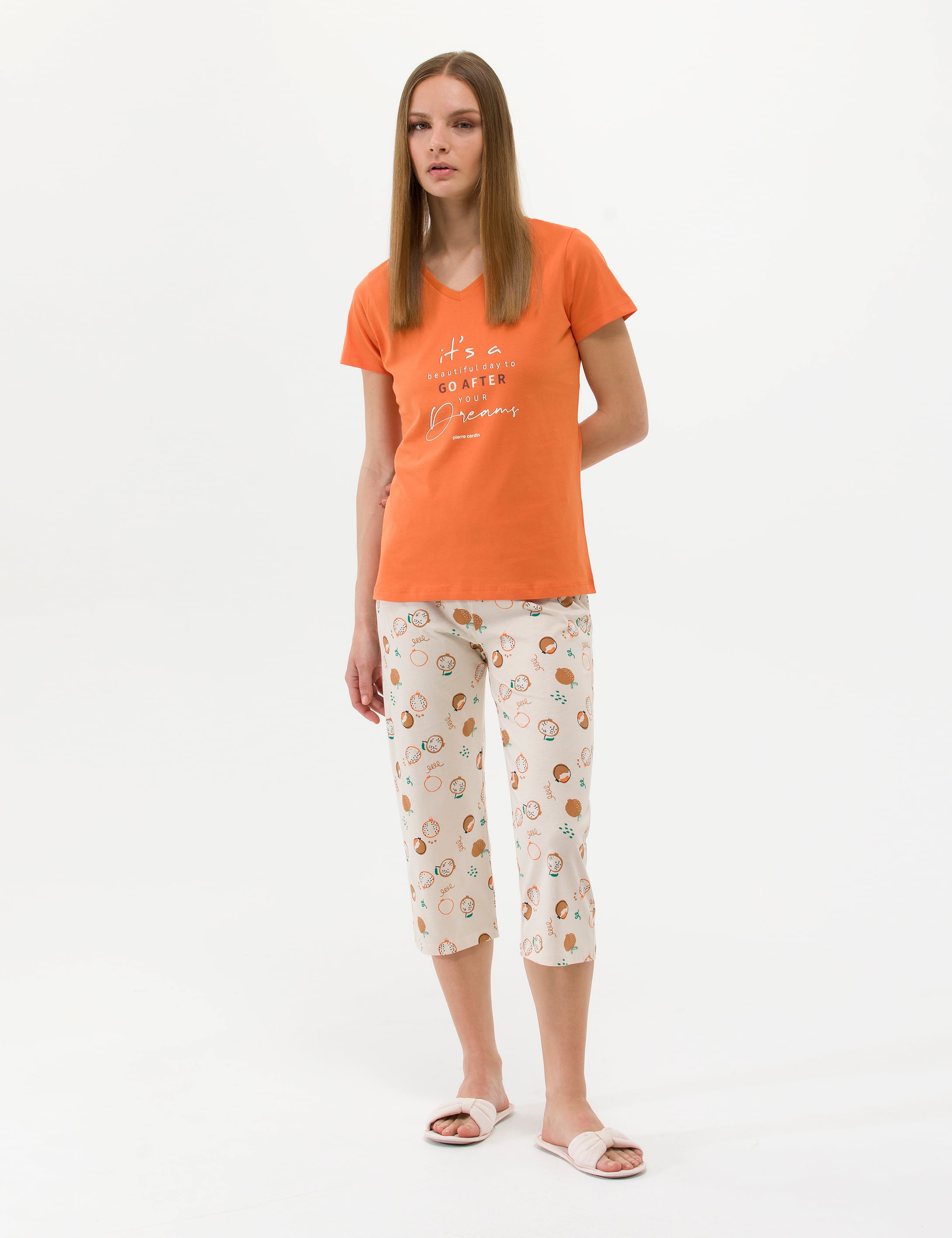 Turuncu Pijama Takımı