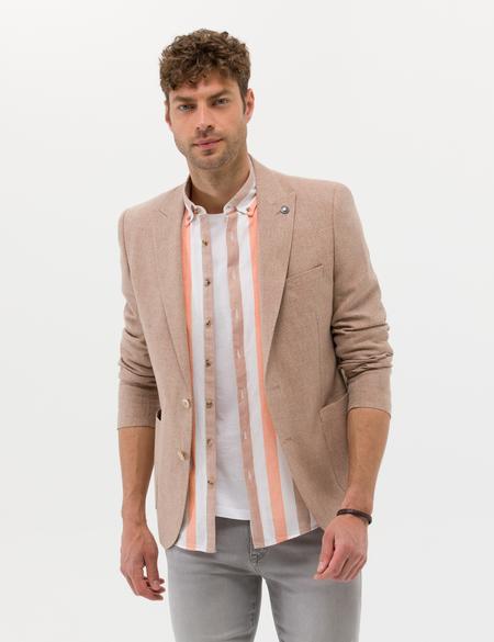 Turuncu Ekstra Slim Fit Spor Ceket - 50264609074