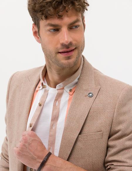 Turuncu Ekstra Slim Fit Spor Ceket - 50264609074