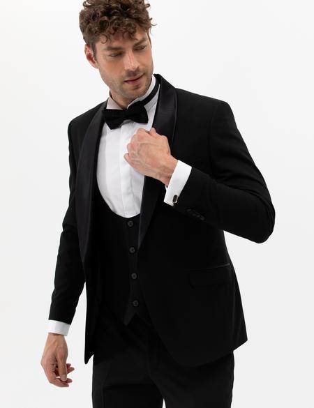 Siyah Yelekli Smokin - 50265124011