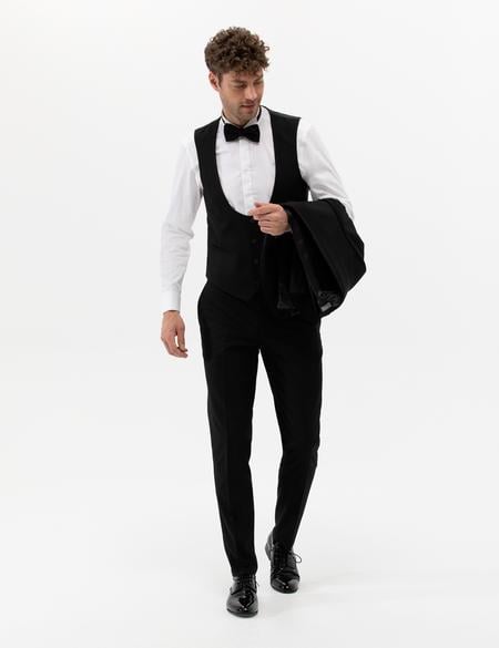 Siyah Yelekli Smokin - 50265124011