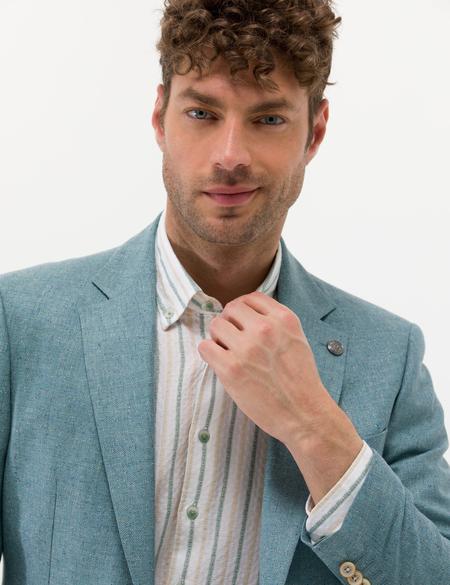 Turkuaz Spor Blazer Ceket - 50265853017