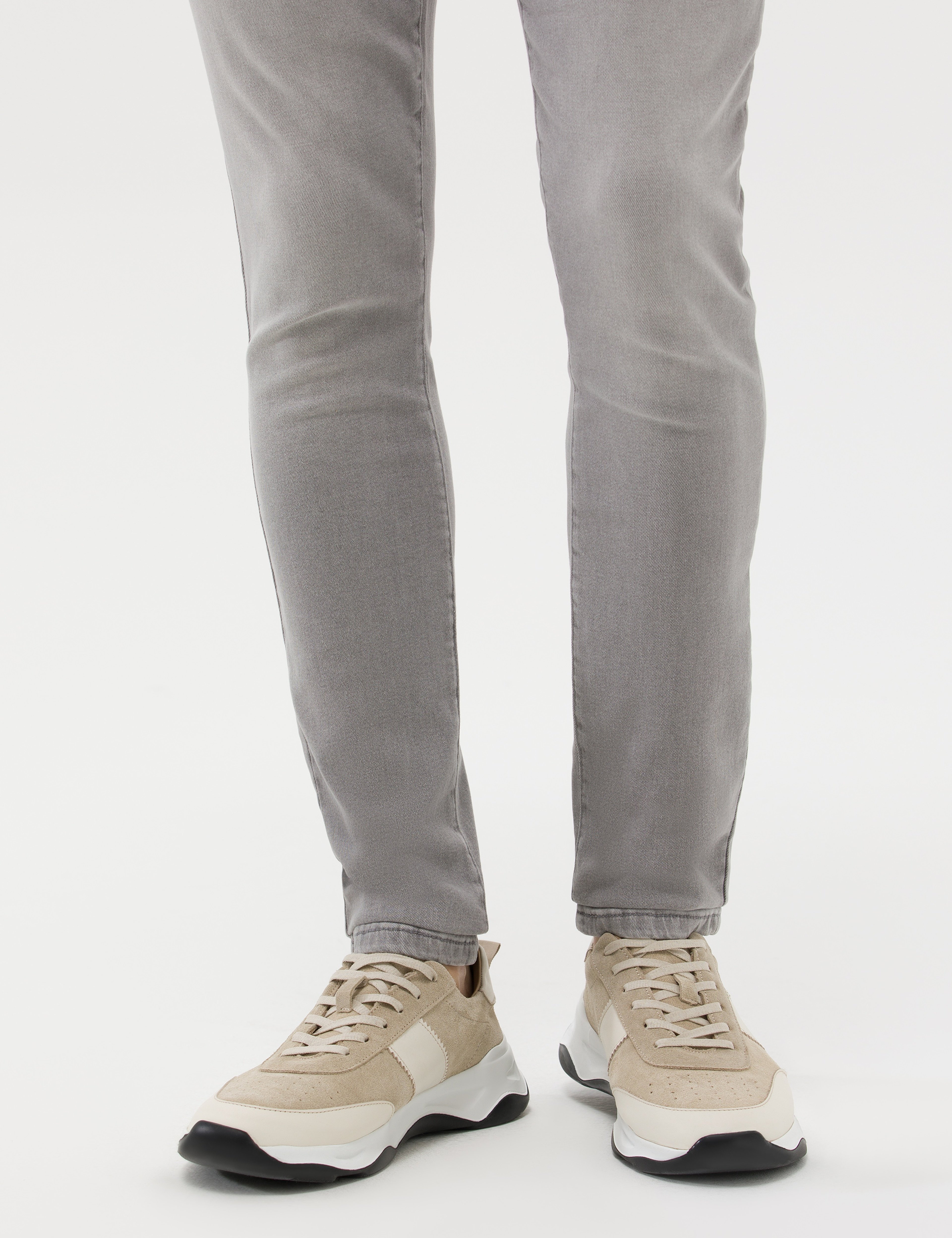 Bej Sneaker Ayakkabı - Image 6