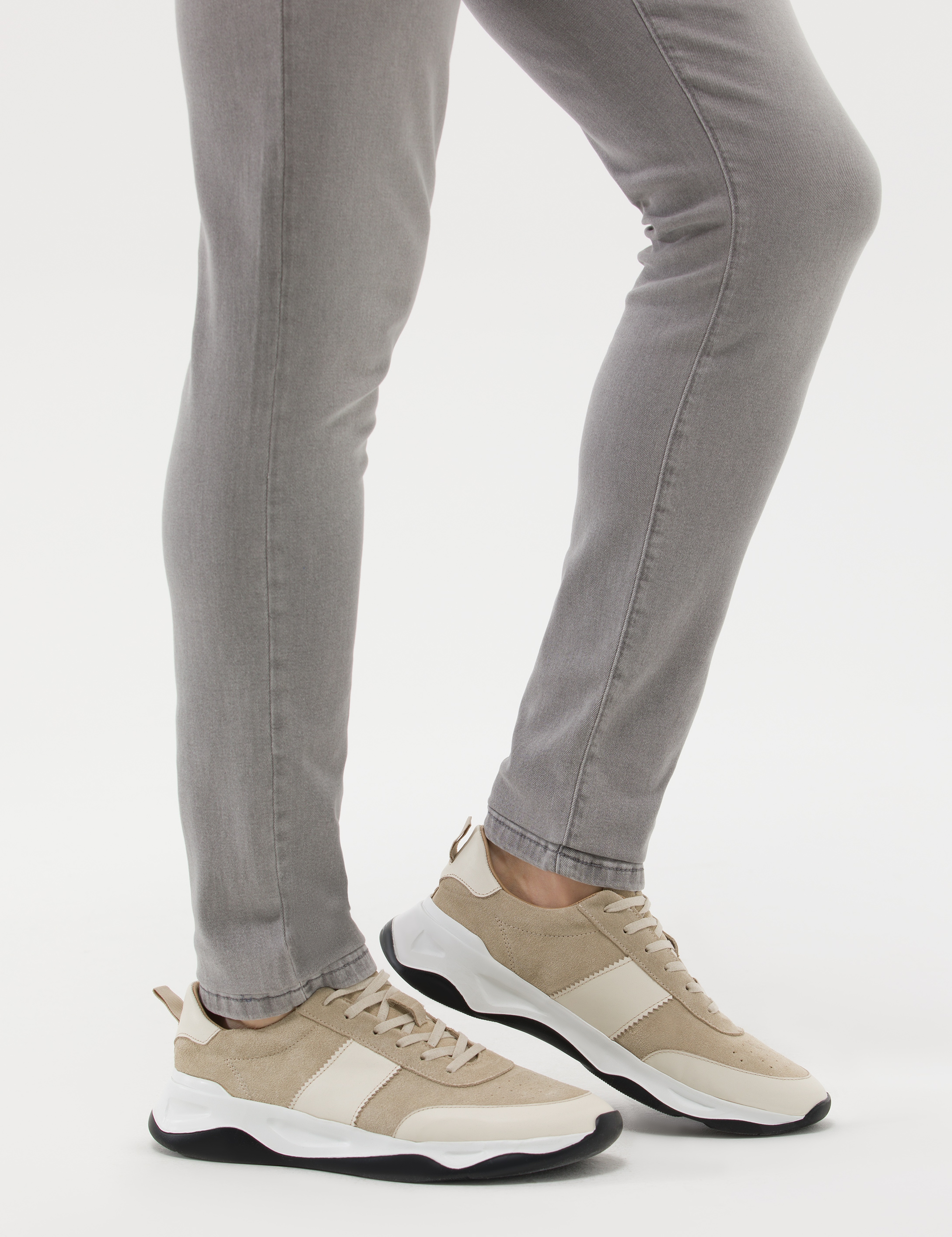 Bej Sneaker Ayakkabı - Image 7