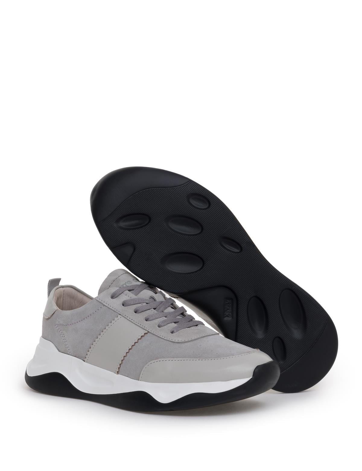 Gri Sneaker Ayakkabı - 50267879012